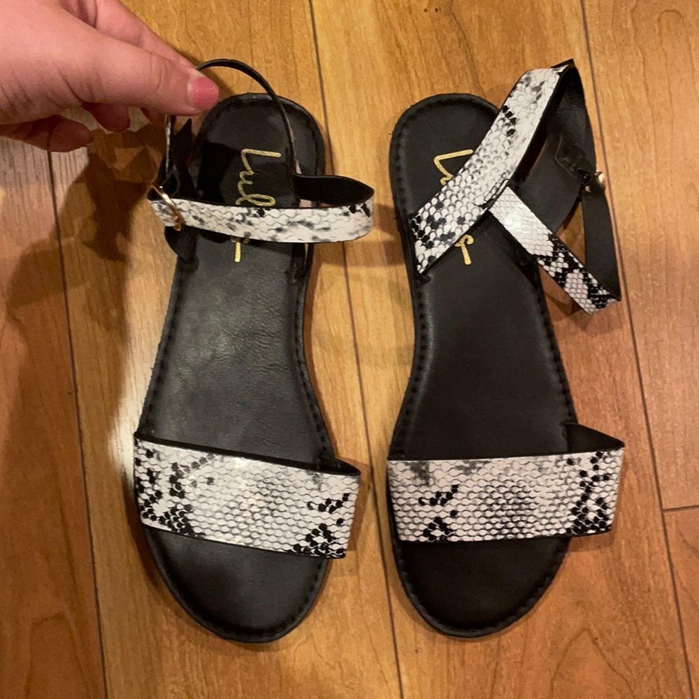 LULUS sandals, SIZE 6 1/2